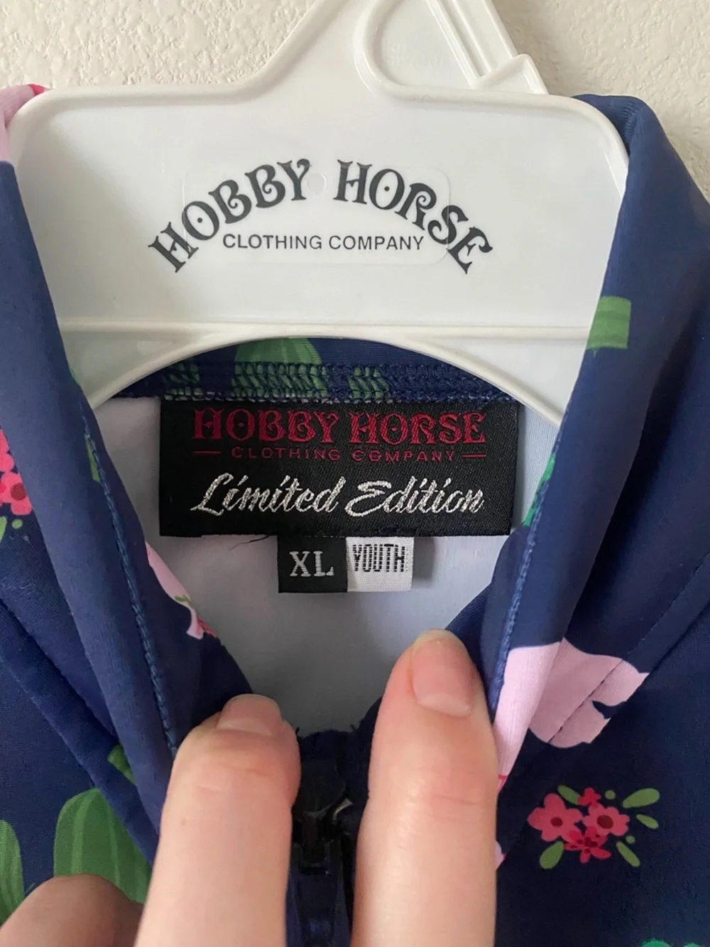 NWT Hobby Horse Sophie Llama Show Blouse Girls XL